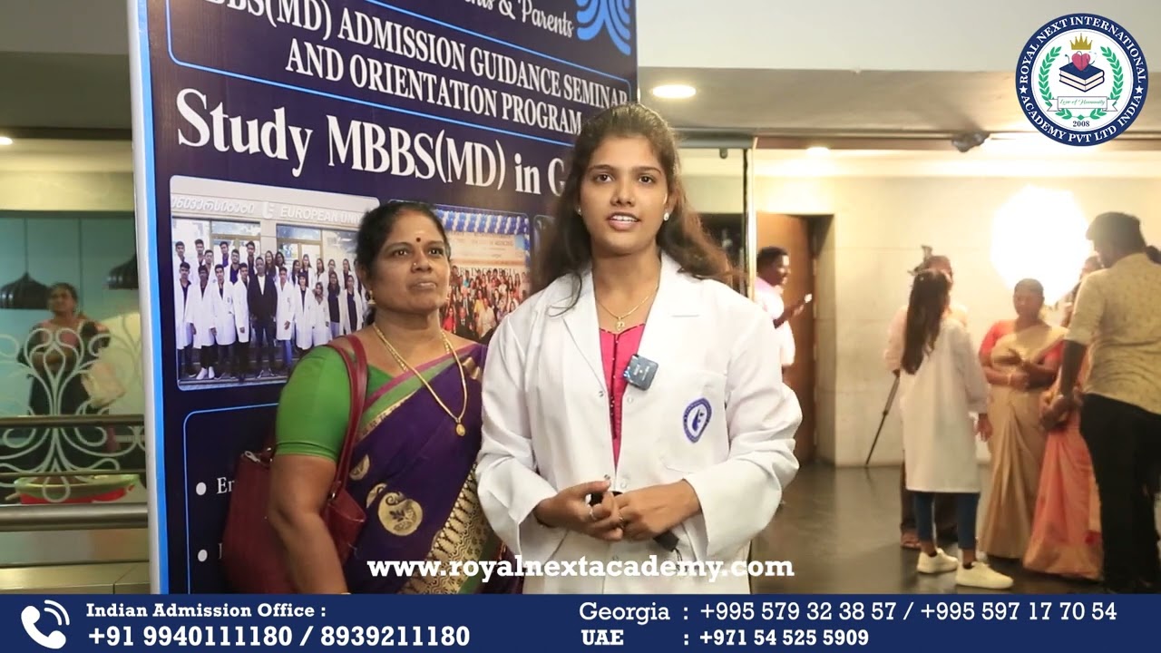 Study MBBS in Georgia Student Gunasundari Testimonial By Tamil Nadu Chennai Study MBBS In Georgia