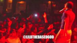 LIL B DOES &quot;SUCK MY DICK HO&quot; LIVE CROWD KNOW EVERY WORD! THEY SING FOR HIM!