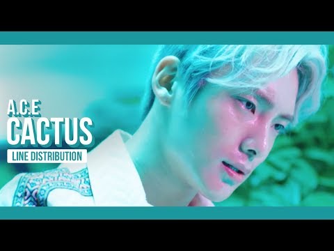 A.C.E - CACTUS (선인장) Line Distribution (Color Coded)