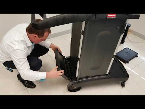 How to assemble Rubbermaid Housekeeping Cart