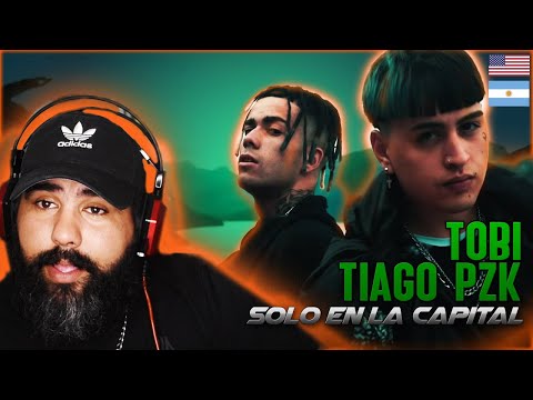 Tobi Ft. Tiago PZK - Solo en la Capital (Video Oficial) || VARE REACCIÓN 🇺🇸