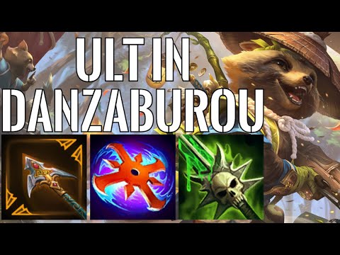 Little Tanuki Packs A Big Punch! Danzaburou Carry Gameplay (Smite Ranked Conquest)