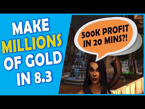 How to Make Millions of Gold in Patch 8.3 | Flipping is BROKEN | BFA Gold Guide