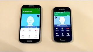 Incoming call & Outgoing call at the Same Time Samsung Galaxy S4 + S4mini
