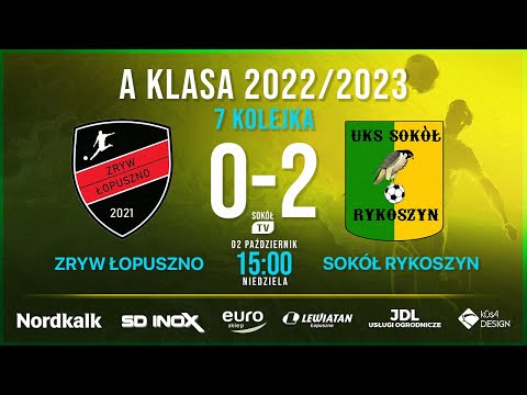 Zryw Łopuszno - Sokół Rykoszyn kolejka 7 2022/2023