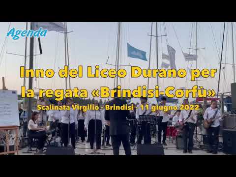 Liceo «Durano»: inno regata Brindisi-Corfù 2022