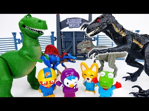 Kung Fu Race Of The Dinosaurs~! Run Dino Run - ToyMart TV