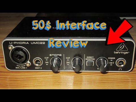 Behringer U-Phoria UMC22 Test / Review