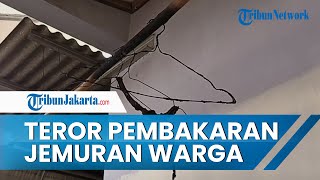 Teror Pembakaran Jemuran Warga Kramat Jati, Awalnya Sempat Diduga Korsleting Listrik