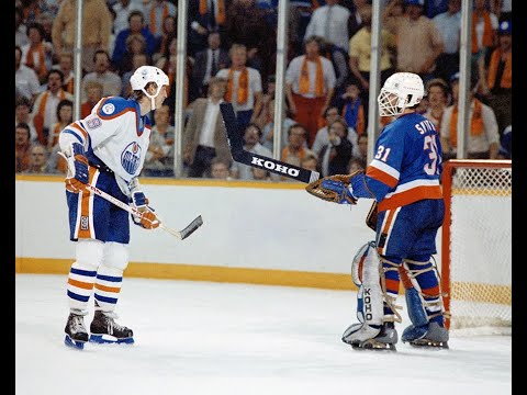 Billy Smith Slashes Gretzky  May 12, 1983 Stanley Cup Playoffs
