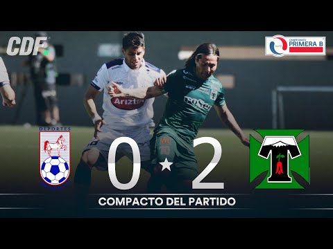 Dep. Melipilla 0 - 2 Dep. Temuco | Campeonato Primera B 2020 - Fecha 25