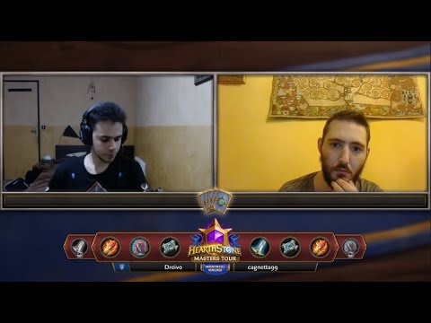 Dreivo vs cagnetta99 - Quarterfinal - Hearthstone Masters Tour Online: Montreal