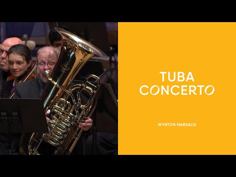 Steven Campbell plays Marsalis' Tuba Concerto | Minnesota Orchestra  | Jonathan Taylor Rush