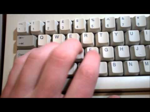 Dell AT101 v Dell AT101W Black Alps typing comparison (GYUM97SK & GYUM90SK)