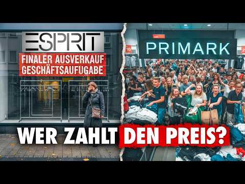 Wie 2€ Kleidung Deutschland zerstört (Das Ende von Esprit)