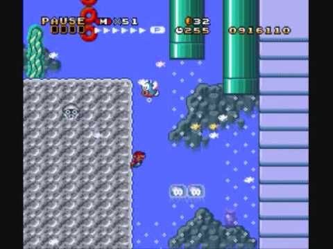 SMW Custom Music - Track 562 (Super Mario Bros. 1 - Underwater)