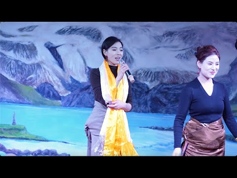 Yongzhen, Tibetan dance beauty, Singing Tibetan song