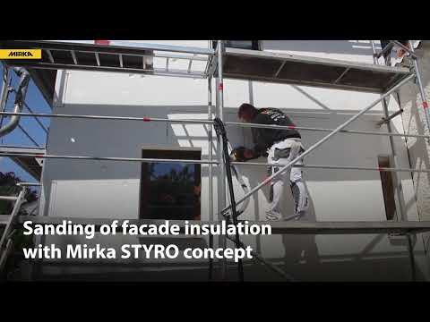 Introducing the Mirka® STYRO concept: making insulating easier and cleaner