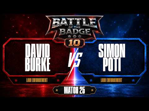 David Burke vs Simon Poti - Battle of the Badge 10