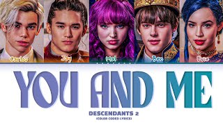 Download lagu Descendants 2 'You and me' Lyrics (Color Coded Lyrics) mp3