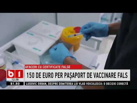 GERMANIA - 150 DE EURO PER PASAPORT DE VACCINARE FALS_Stiri B1_18 aprilie 2021