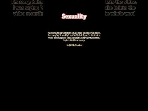 Sexuality #words #language #sexuality