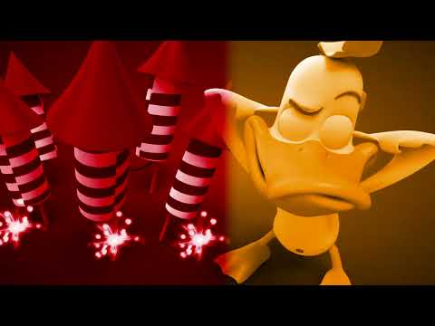 Paperotti COLORSPLIT RED & ORANGE FIREWORKER Short Paperotti