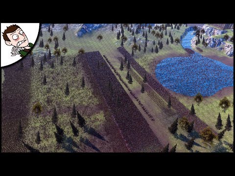 Massive 35000 Gaul v Rome (Battle of Alesia) Ultimate Epic Battle Simulator Gameplay