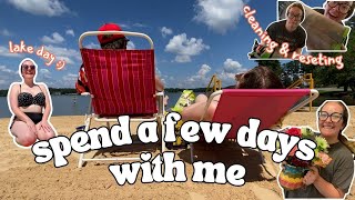 Vlog #385| Spend A Few Days With Me! Lake Day, Cleaning, Organizing & Much More!