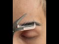 Eyebrow Trimming For Beginners Eyebrow Trimming Knife And Eyebrow Scissors