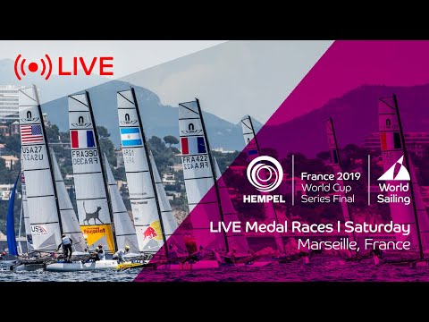 LIVE | Medal Races | Hempel World Cup Series Final Marseille 2019 | Saturday 8 June