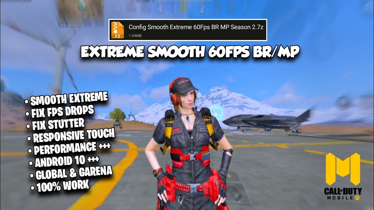 CONFIG SMOOTH EXTREME 60FPS IN COD MOBILE | CONFIG CODM BR/MP