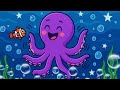 Clac clac! La pieuvre rigolote fait danser tout l’océan 🌊🎶 | Chanson rythmée pour enfants | Sans pub