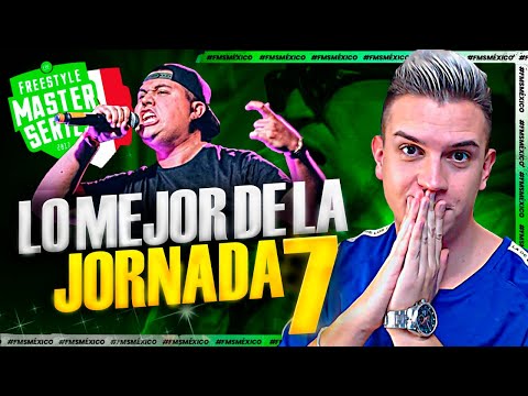 GARZACZINO IS BACK 😈 |  REACCIÓN a las MEJORES RIMAS de la JORNADA 7 | FMS MÉXICO 2020