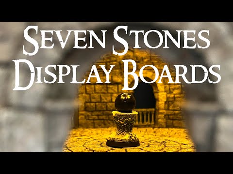 Seven Stones display boards - Middle-earth - incredible hobby action!