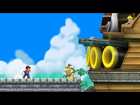 New Super Mario Bros. Wii - World 4 (Complete)