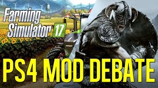 PS4 Mods For Farming Simulator 17, But Not Fallout 4 Or Skyrim