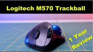 Video thumbnail for Logitech M570 Wireless Trackball Mouse | 1 Year Review | by The Wong Reviewer
