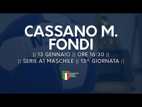 Serie A1M [13^]: Cassano Magnago - Fondi 29-22