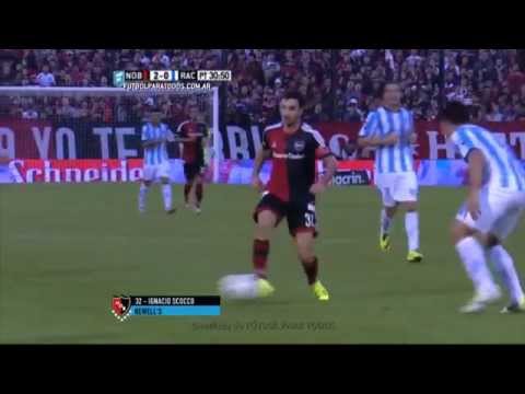 Gol Scocco. Newell's 2 - Racing 0. Fecha 16. Fútbol Para Todos