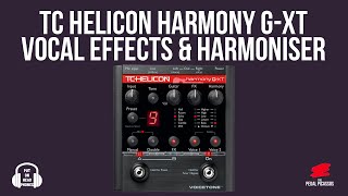Video thumbnail for TC HELICON HARMONY G-XT VOCAL EFFECTS & HARMONISER by The Pedal Picassos