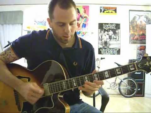 "Danny Cedrone" style guitar solo by Damian Bacci (Western Swing,Rockabilly)