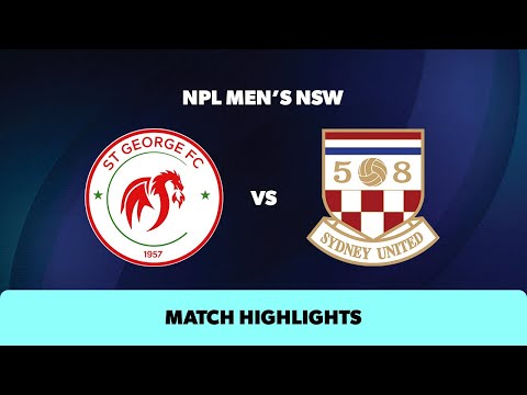 NPL Men's NSW Round 6 Highlights – St George FC v Sydney United 58