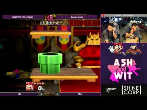 Ellis (Mario) vs Moy (Ike) - ASH@WIT #41 PM Loser's Semis