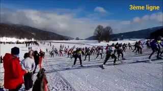 preview picture of video 'Départ TansJu'Marathon - Les Rousses - 8/2/2015'