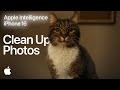 Apple Intelligence Clean Up Photos Cat IPhone 16