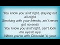 Syleena Johnson - You Ain't Right Lyrics