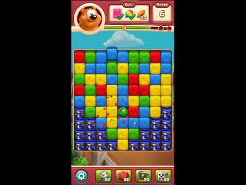 Toon Blast Level 3519 - NO BOOSTERS 🐻🐺🐱 | SKILLGAMING ✔️