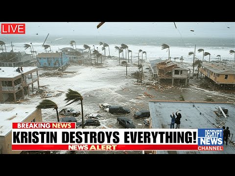 Portugal in CHAOS! Storm Kristin Turns Leiria Into Disaster Zone, Houses COLLAPSED, Cars Swept Away!