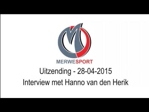 MerweSport - 28-04-2015 - Interview met Hanno van den Herik